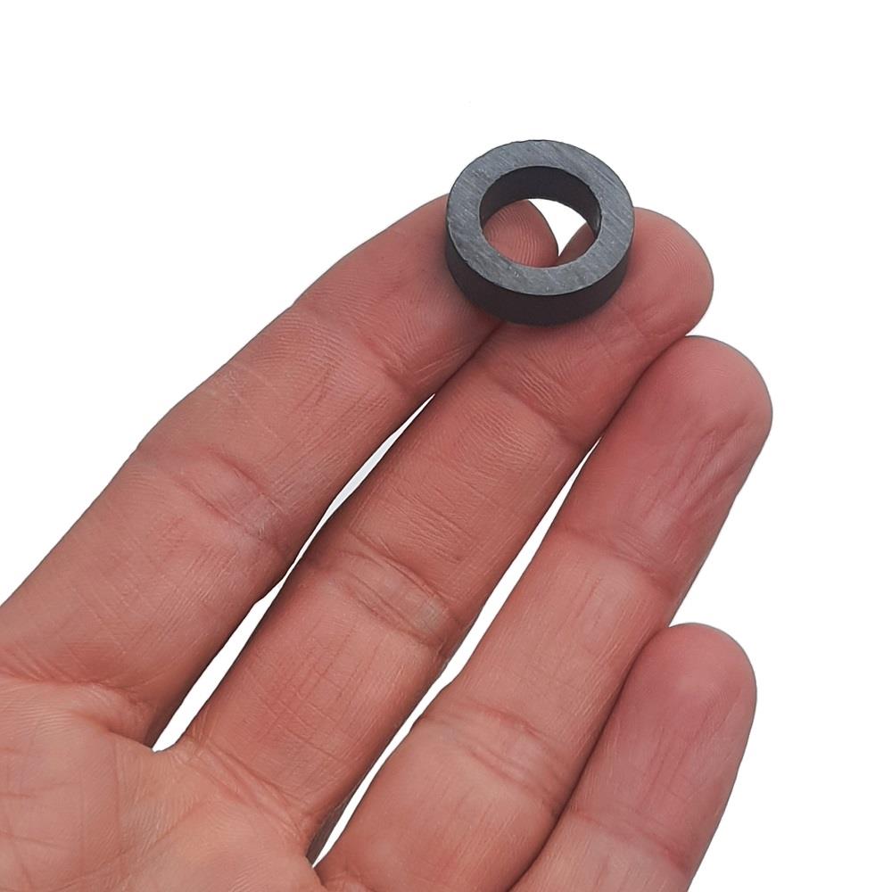 Ø20x13x6 mm Ferrite-Ceramic-Coal Ring Magnet - Hobby Magnet