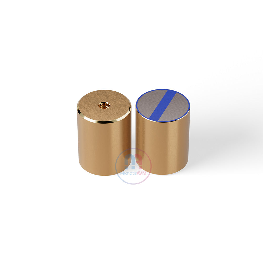 Ø20x25 mm M6x5 mm Brass Pot Magnet