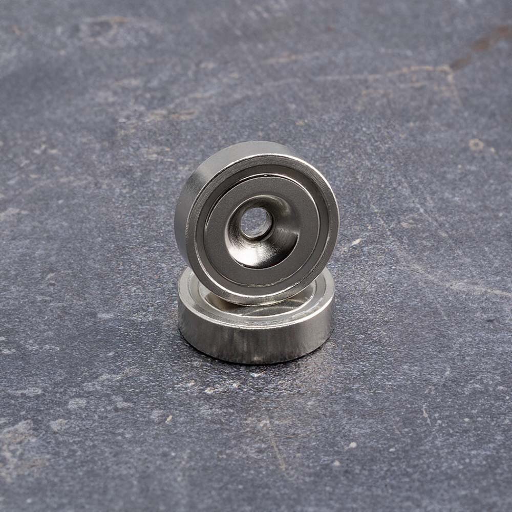 Ø20x7 mm M5 Countersunk Neodymium Pot Magnet