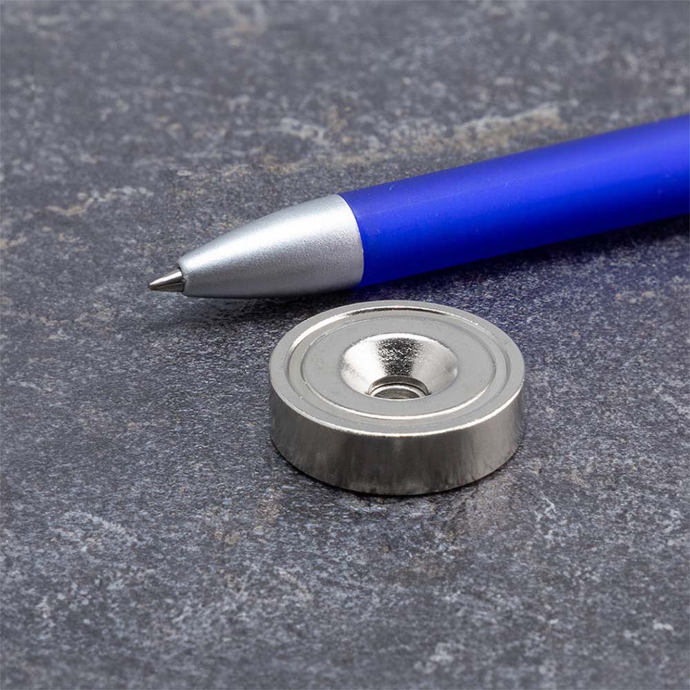 Ø20x7 mm M5 Countersunk Neodymium Pot Magnet