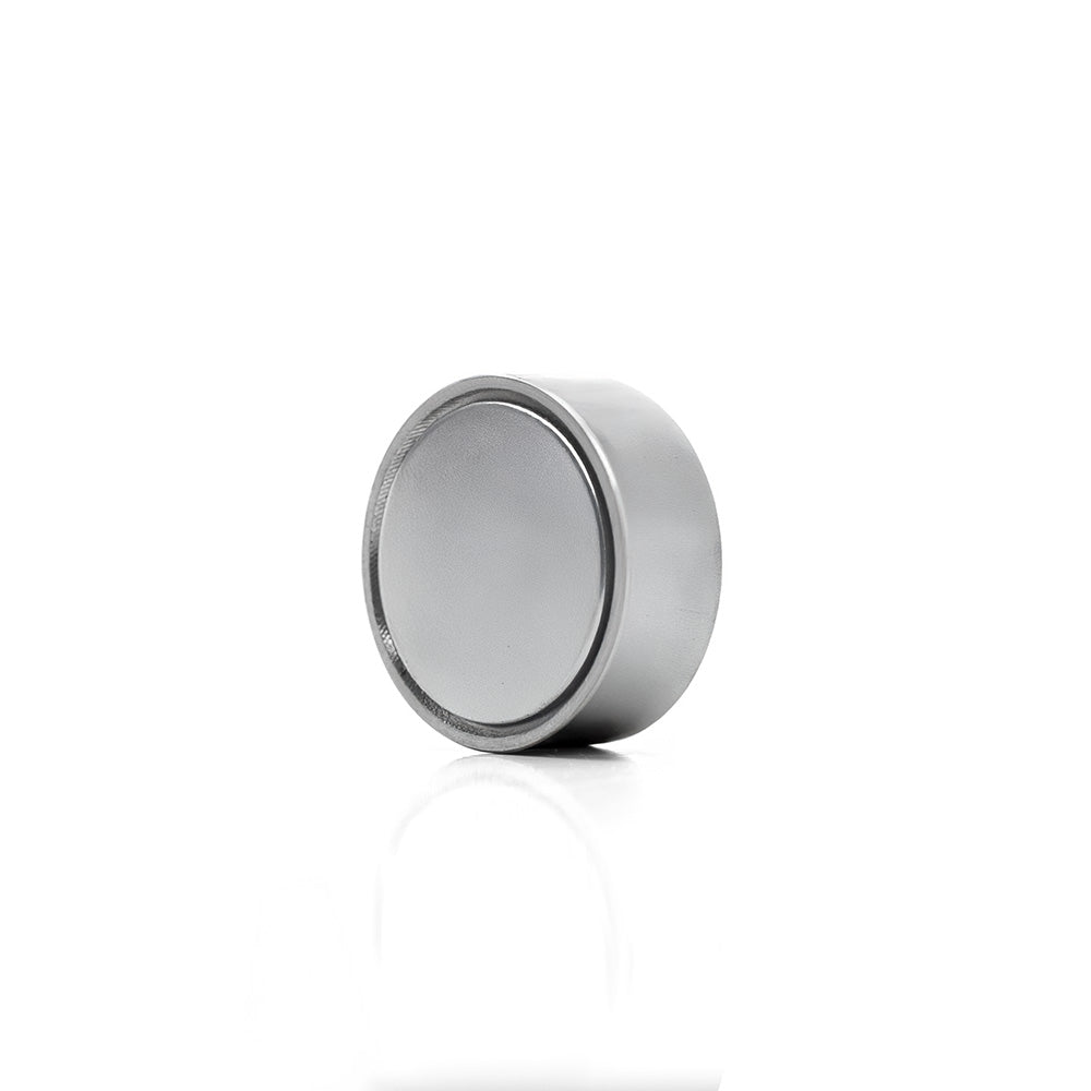 Ø20x8 mm Neodymium N45 Female Pot Magnet - Stainless Steel Quality