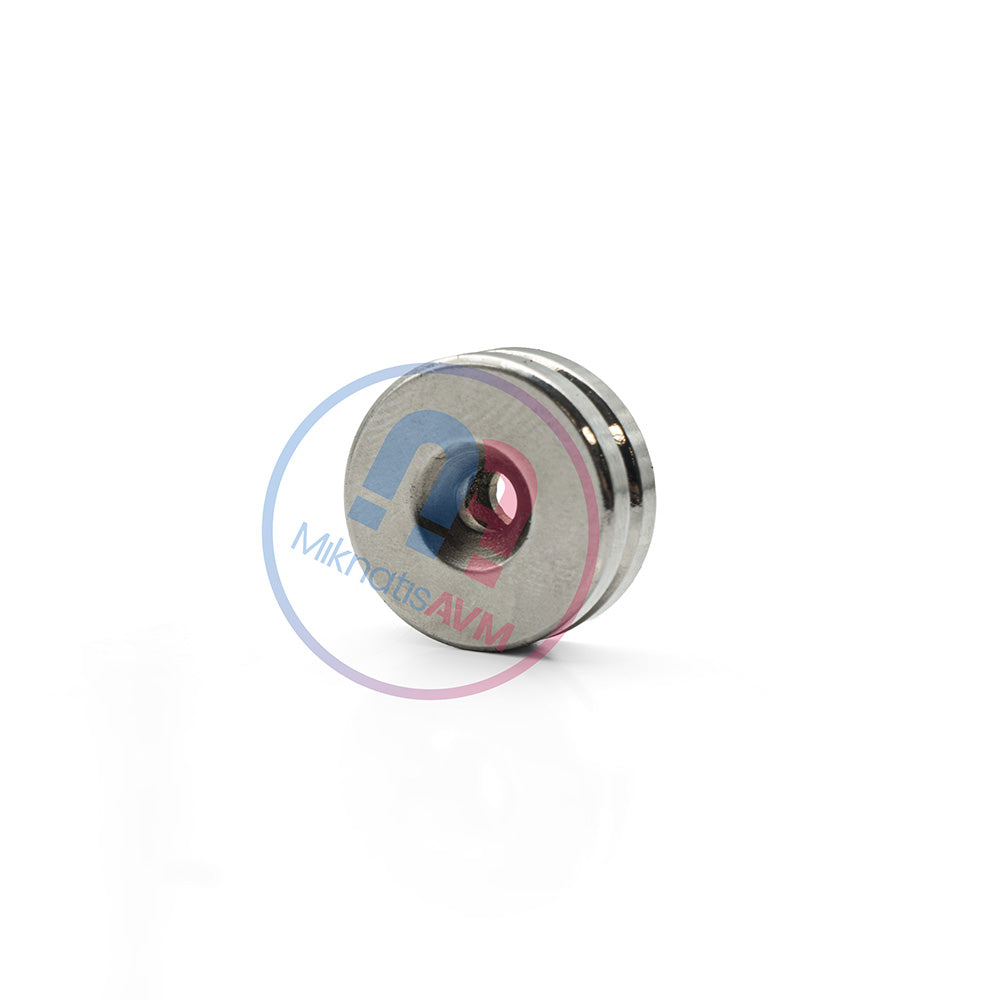 Ø20x9/4.2x4mm Countersunk Neodymium Magnet - Strong Mounting and Versatile Use