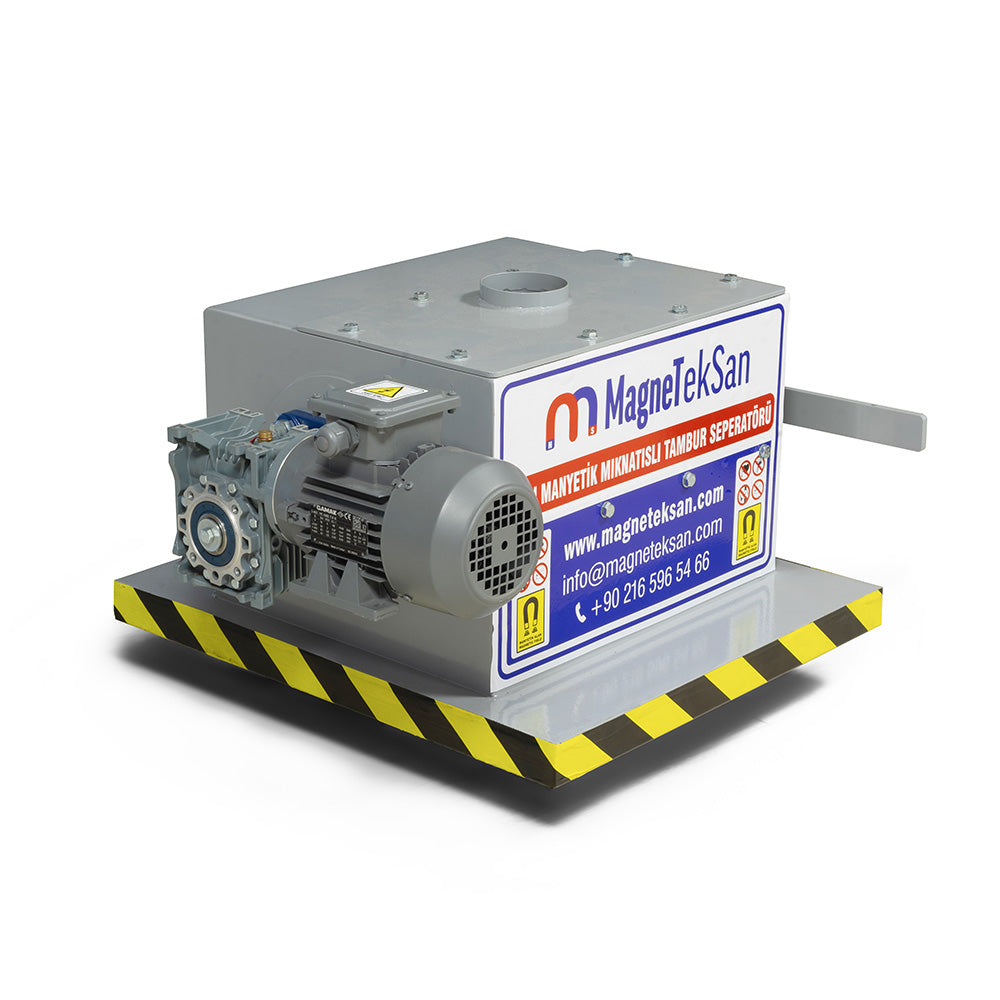 Ø219x360 mm Semi-Magnetic Drum Type Closed-Type Separator