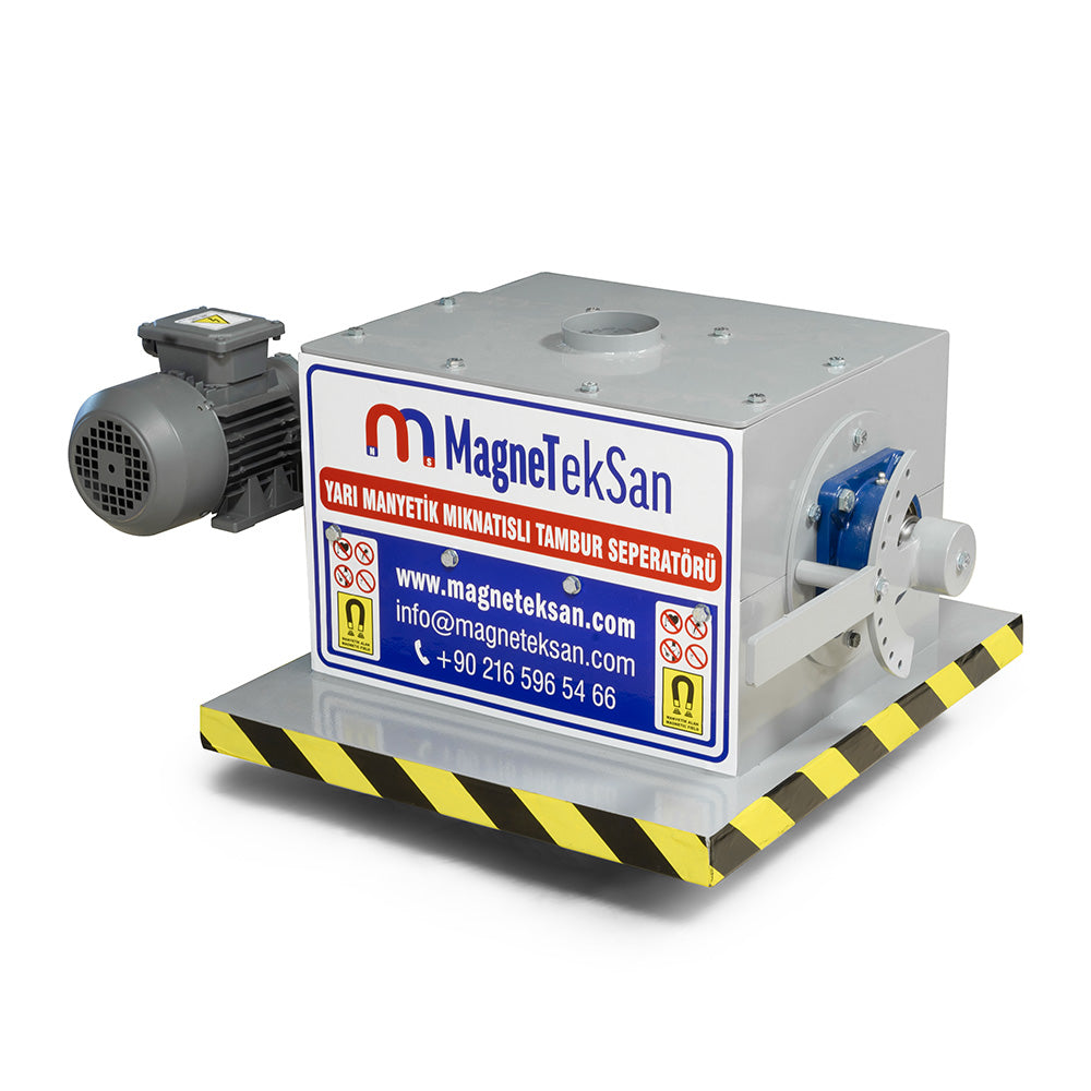 Ø219x360 mm Semi-Magnetic Drum Type Closed-Type Separator