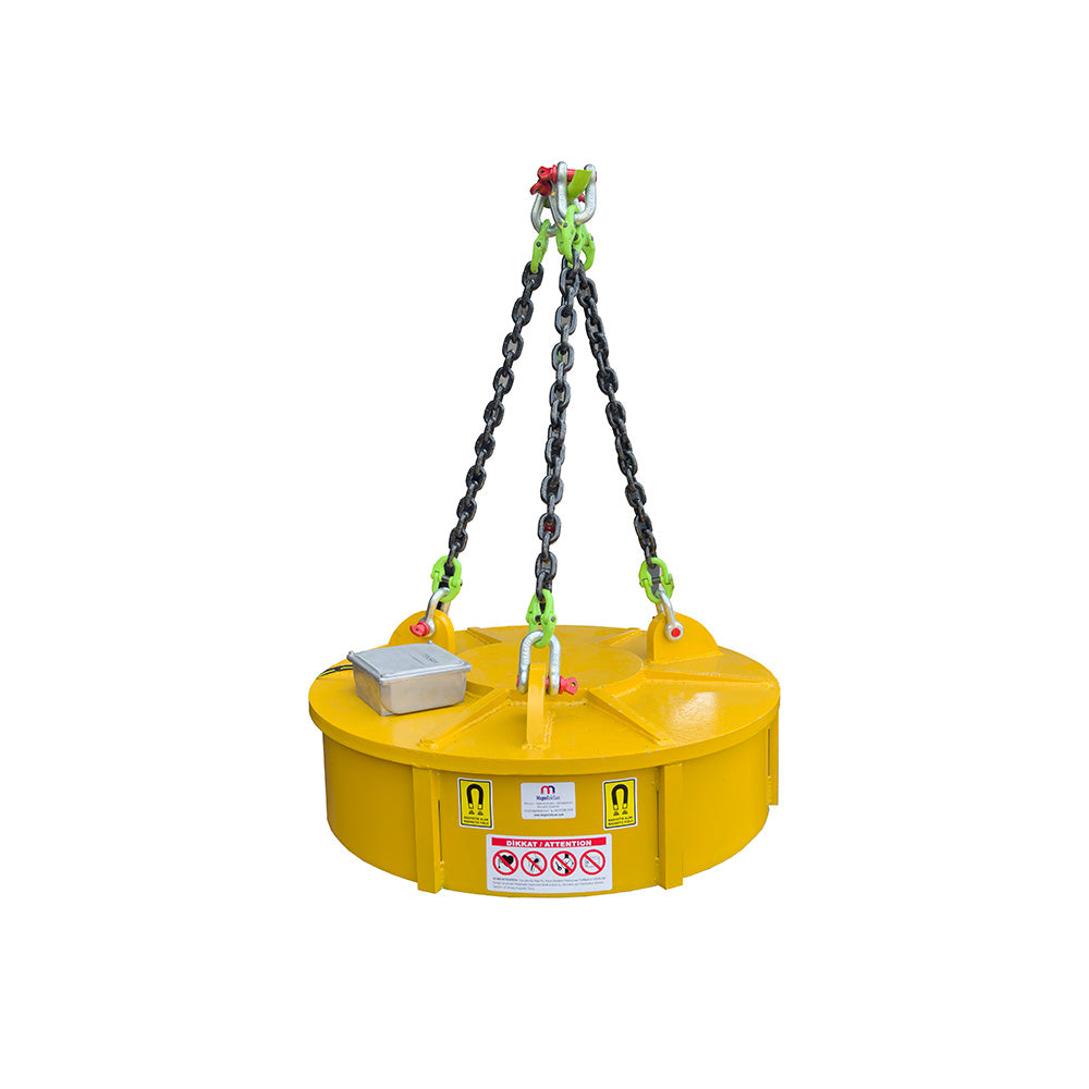 Ø1000 Industrial Electromagnet 220V – Powerful Solution for Scrap and Steel Lifting