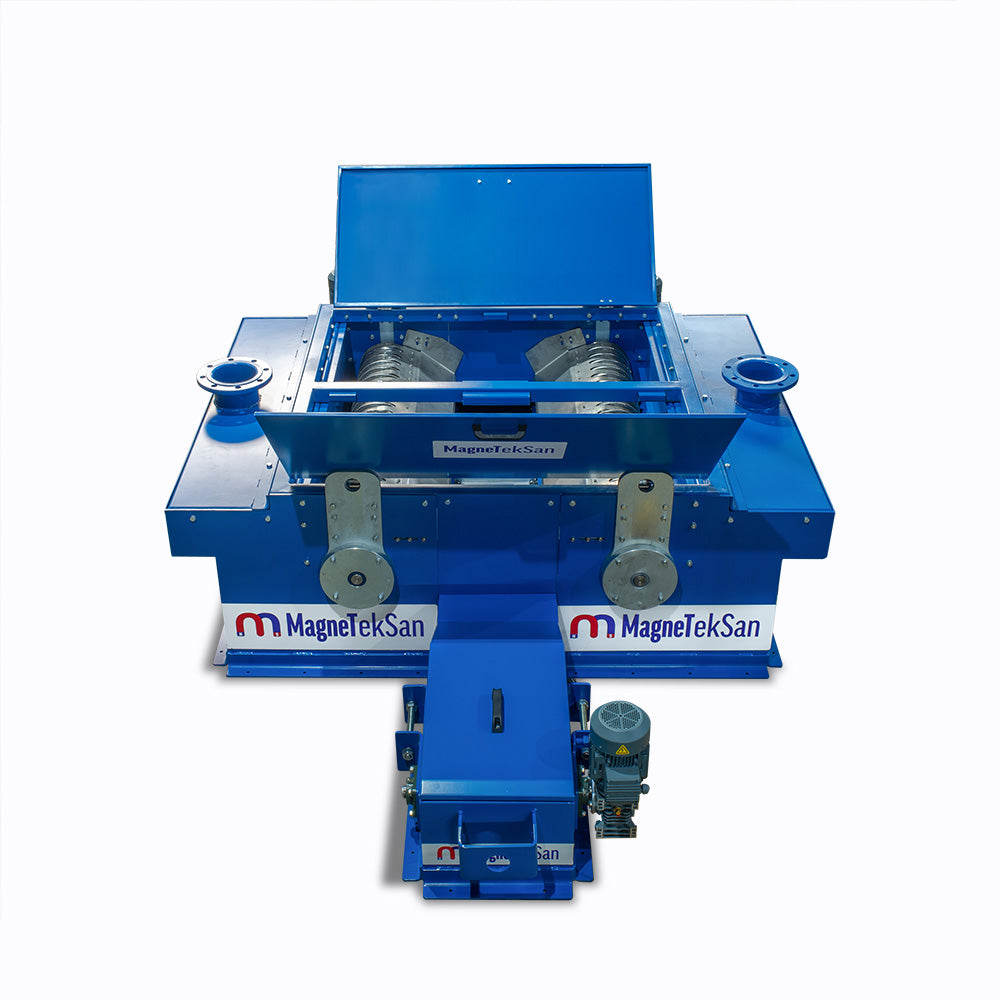 Ø220x1500 mm Double Drum Magnetic Liquid Separator