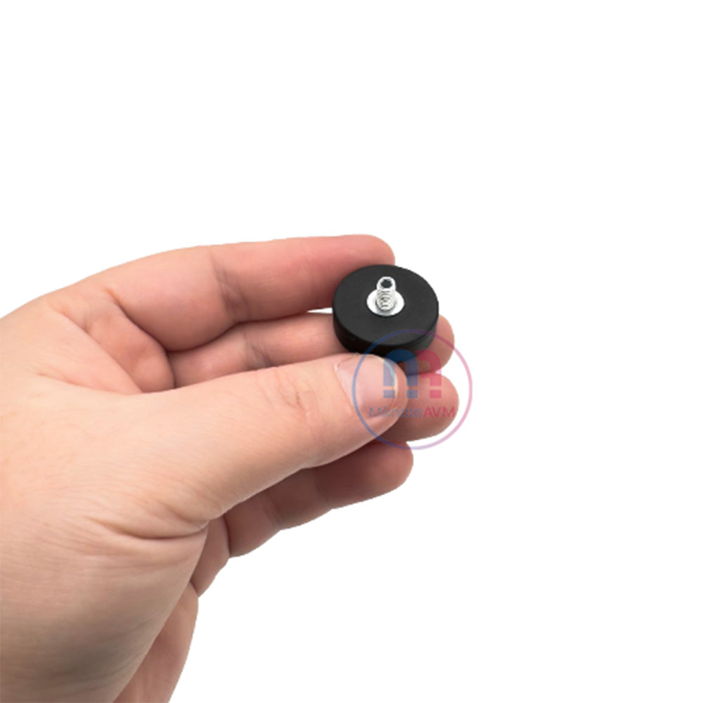 Ø22x6 mm Neodymium Pot Magnet with Full Rubber Male Connector