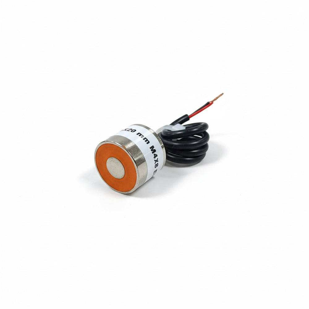 Ø25x20 mm 24V Electromagnet – For Electromechanical Lock and Automation Systems