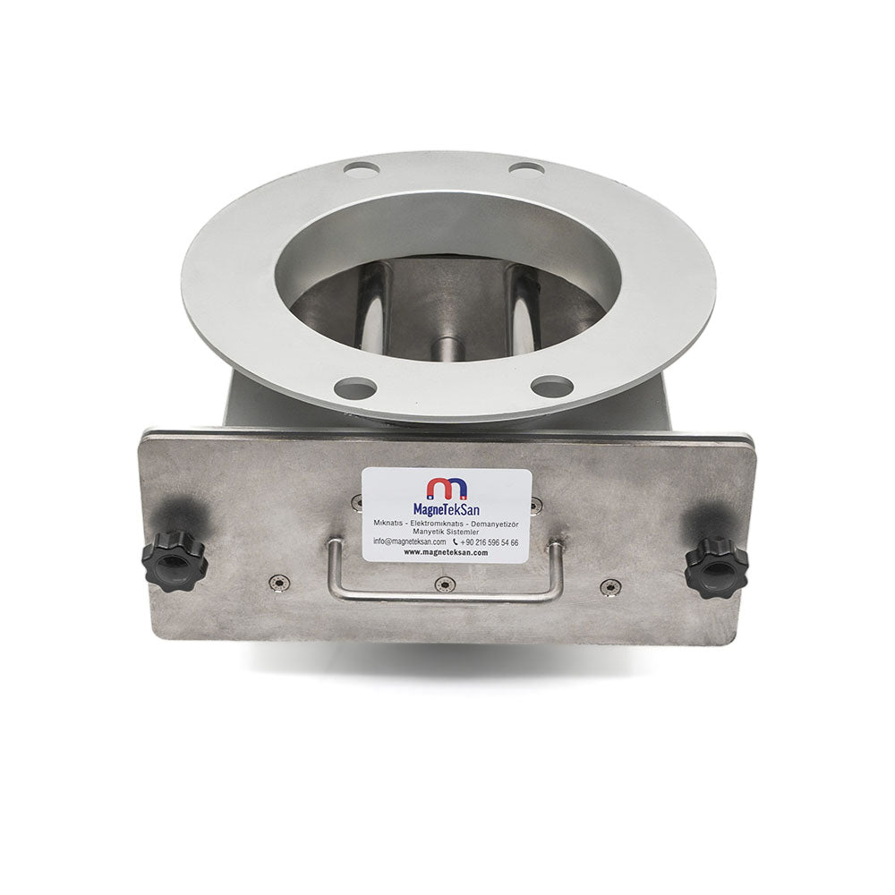 Ø250 mm Inlet Outlet Magnetic Grid in Housing - 2 Row Arrangement