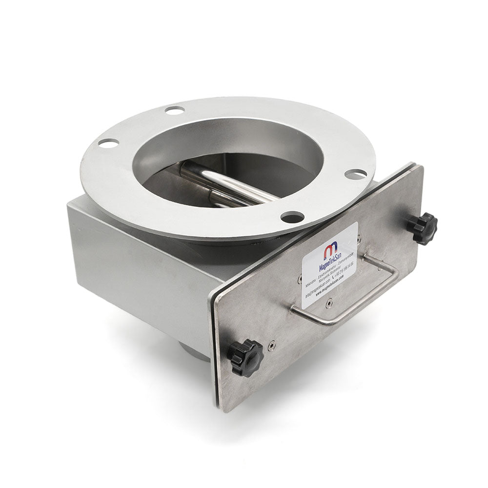Ø250 mm Inlet Outlet Magnetic Grid in Housing - 2 Row Arrangement