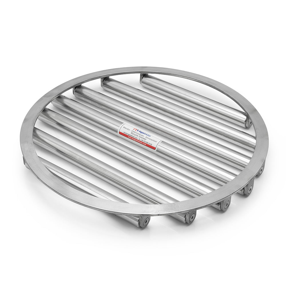 Ø400 mm Grated Magnetic Separator for Bread Cauldron