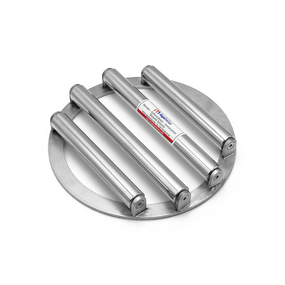 Ø250 mm Neodymium Grid Magnet - 4 Rods 9000 Gauss Sealed Design