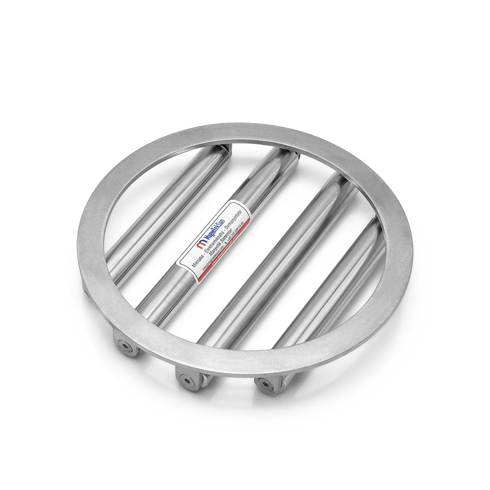 Ø250 mm Neodymium Grid Magnet - 4 Rods 9000 Gauss Sealed Design