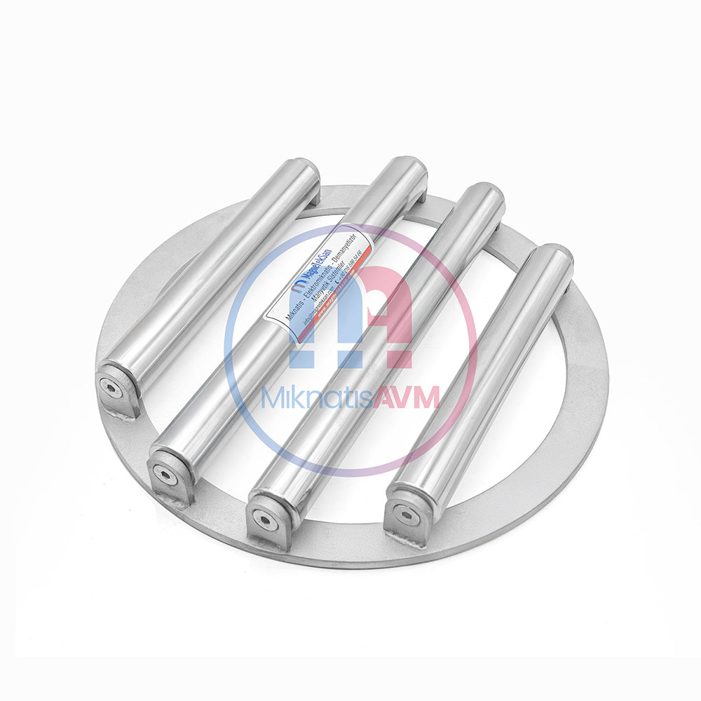 Ø250 mm High Temperature Resistant Neodymium Grid Magnet