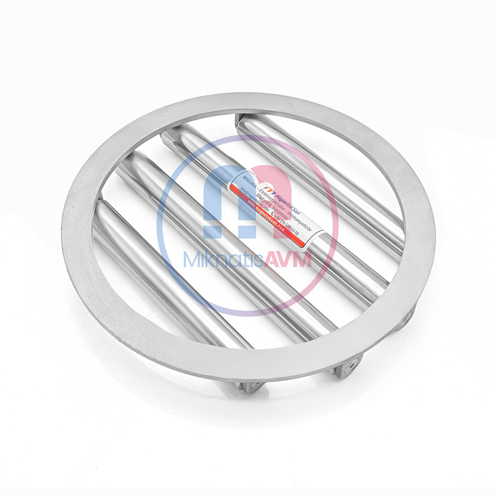 Ø250 mm High Temperature Resistant Neodymium Grid Magnet