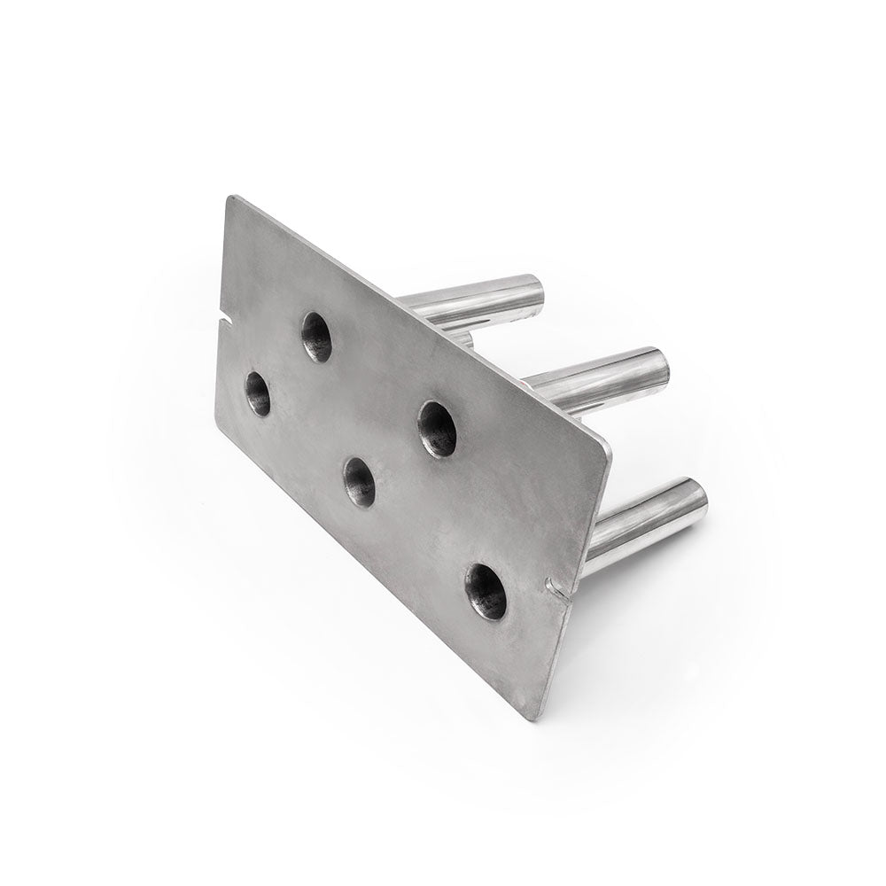250x125 mm Chrome-Handled, Easy-to-Clean, Double-Row Neodymium Grid Magnet