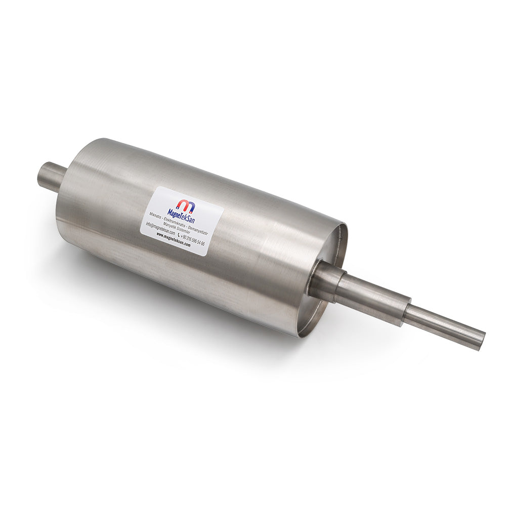 Ø250x750 mm Fully Magnetic Drum - Stainless Steel