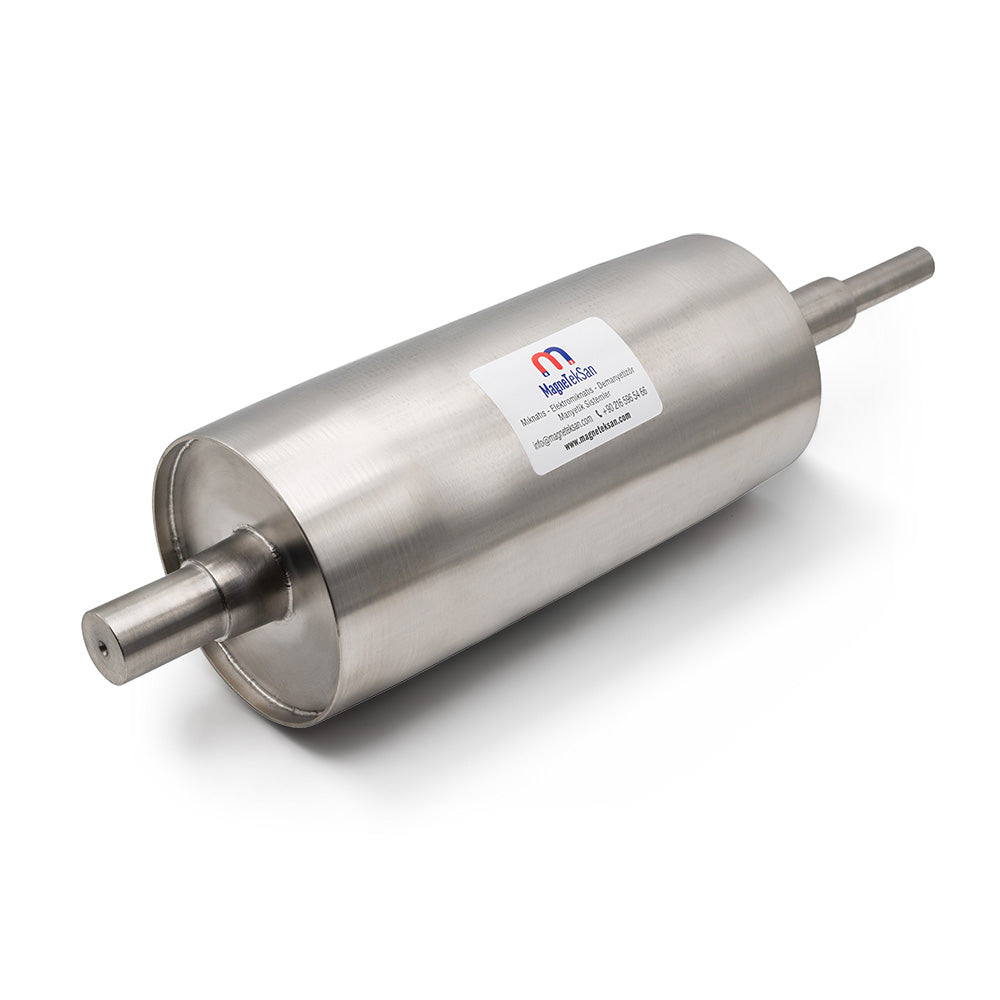 Ø250x750 mm Fully Magnetic Drum - Stainless Steel