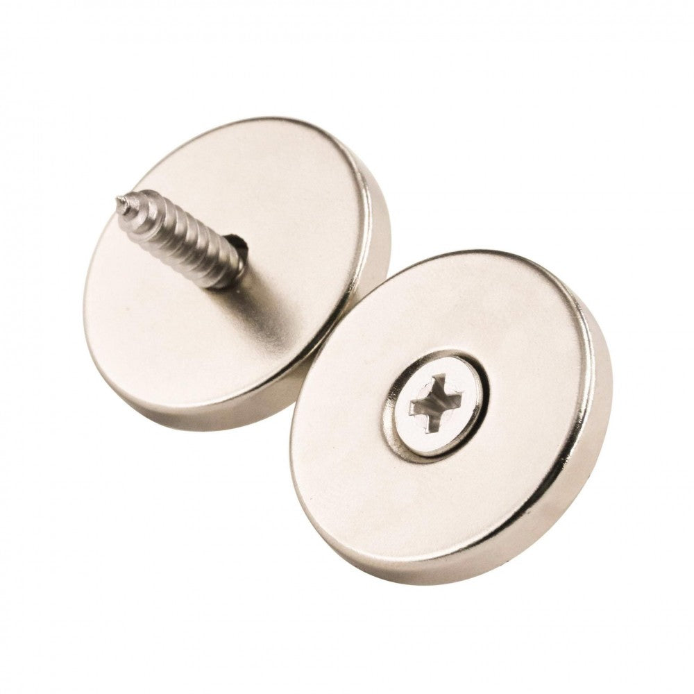 Ø25x10/5.5x5mm Curved Hole Neodymium Magnet