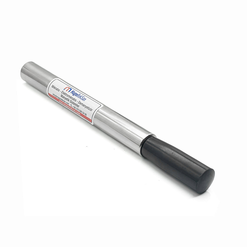 Ø25x200 mm Bakelite-Handled Neodymium Bar Magnet – High Gauss Magnetic Probe