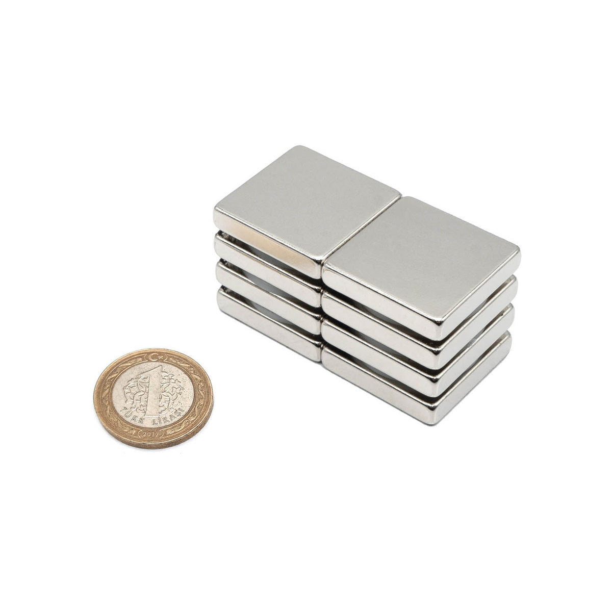 25x25x5 mm N52 Neodymium Magnet