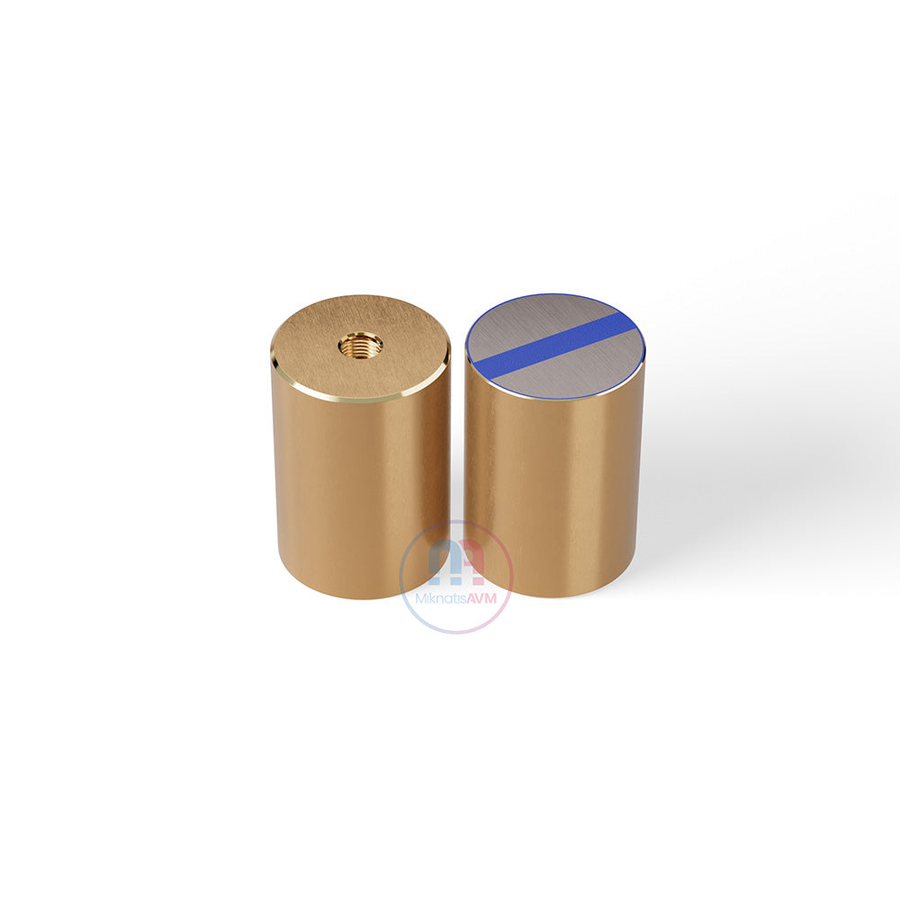 Ø25x35 mm M6x6 mm Brass Pot Magnet