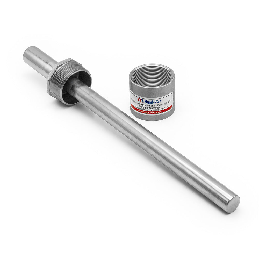 Ø25x350 mm Sleeve-Mounted Rod Magnet