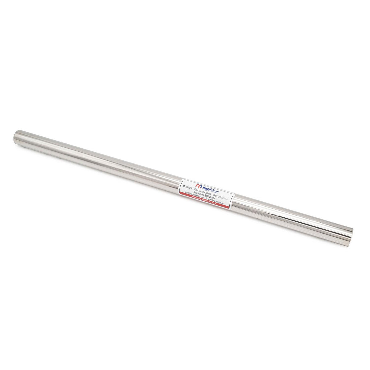 Ø25x530 mm Rod Magnet, Stainless, Certified