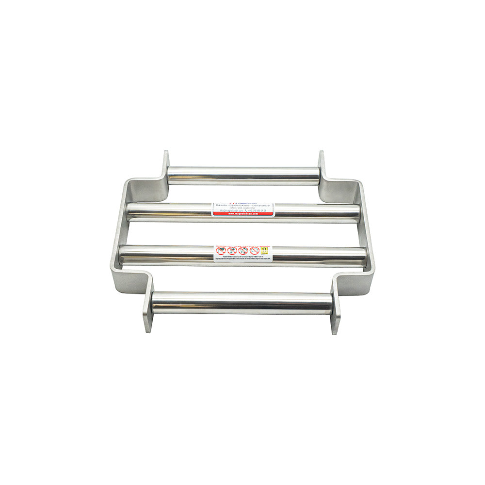 260x300 mm 4-Bar Neodymium Grid Magnet - 10000 Gauss for Liquid and Solid Lines