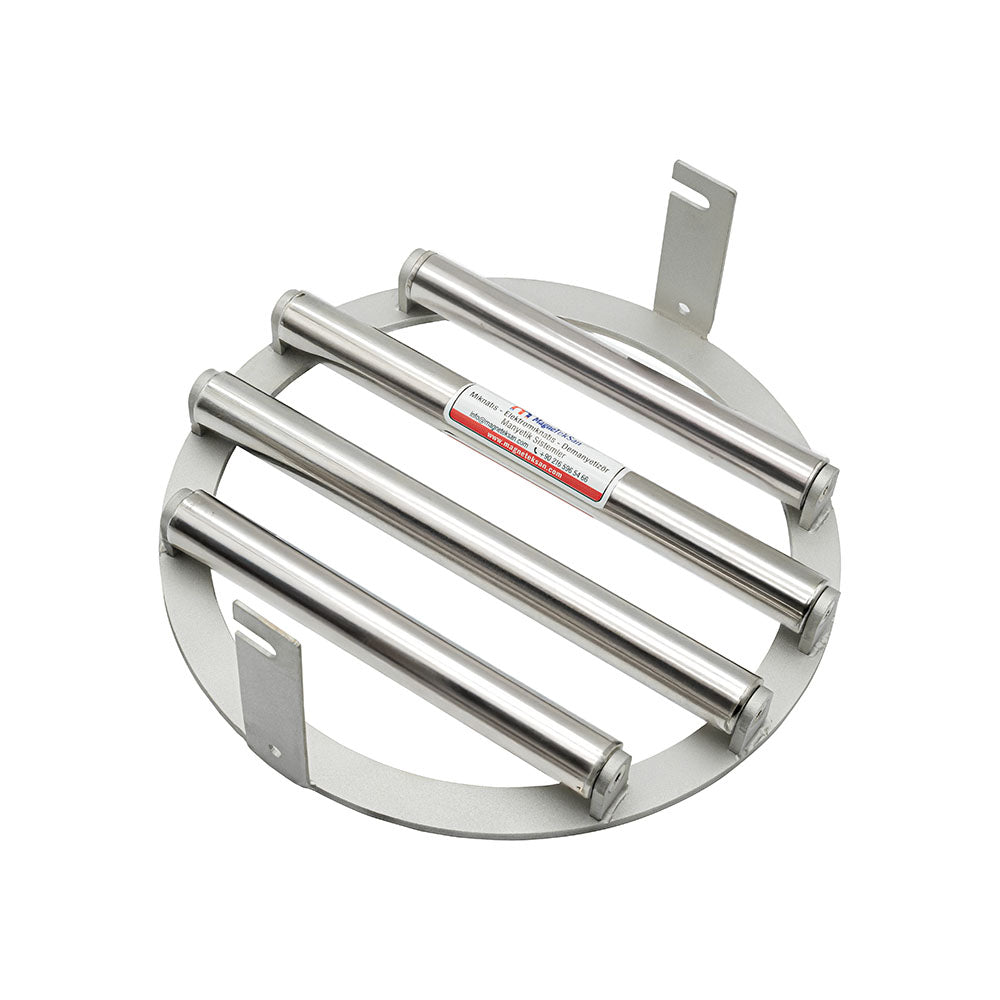 Ø280 mm Neodymium Grid Magnet – Metal Separator for Food Coloring Production Lines