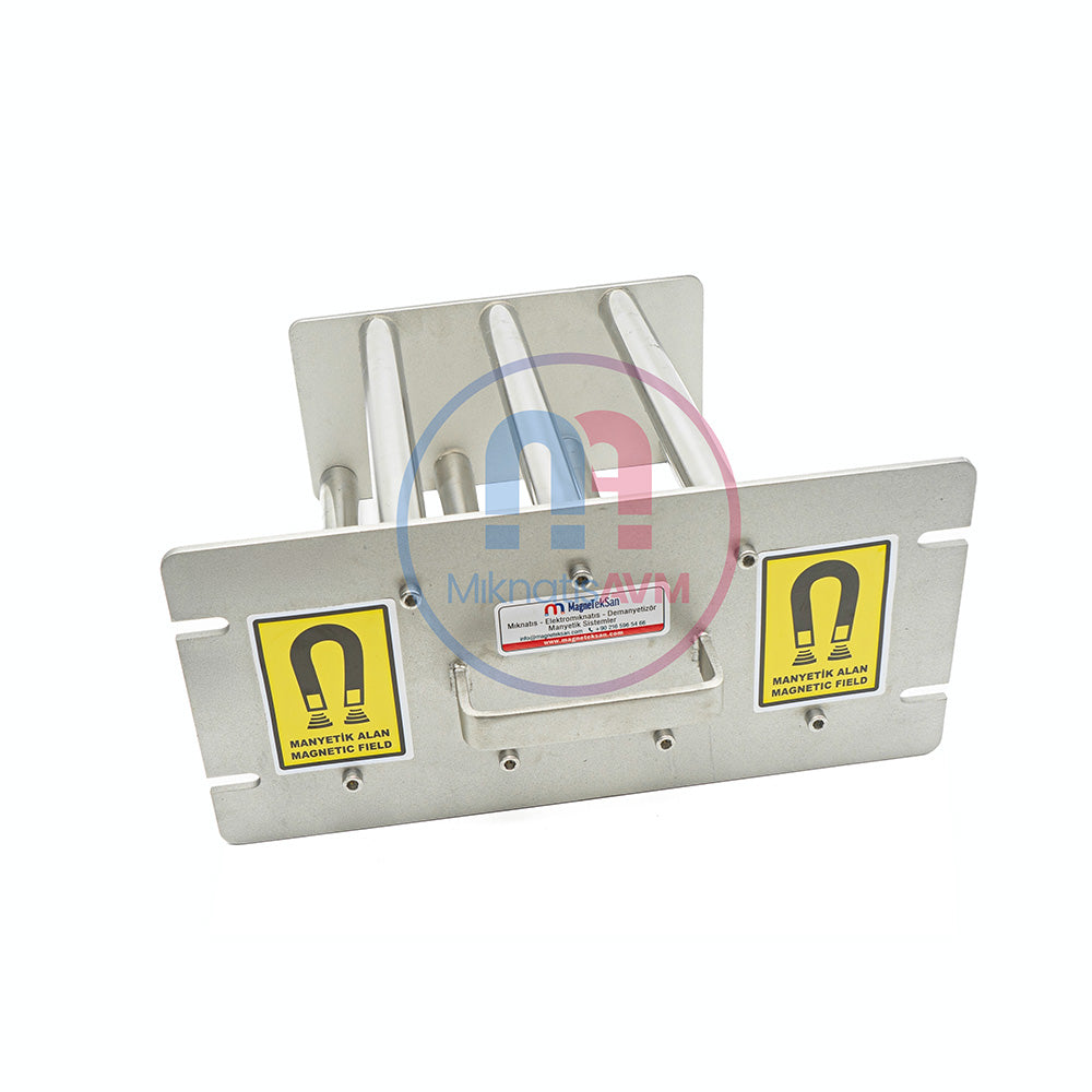 280x280 mm Drawer-Mounted Neodymium Grid Magnet – High-Efficiency Metal Separation Tool for Bulk Materials