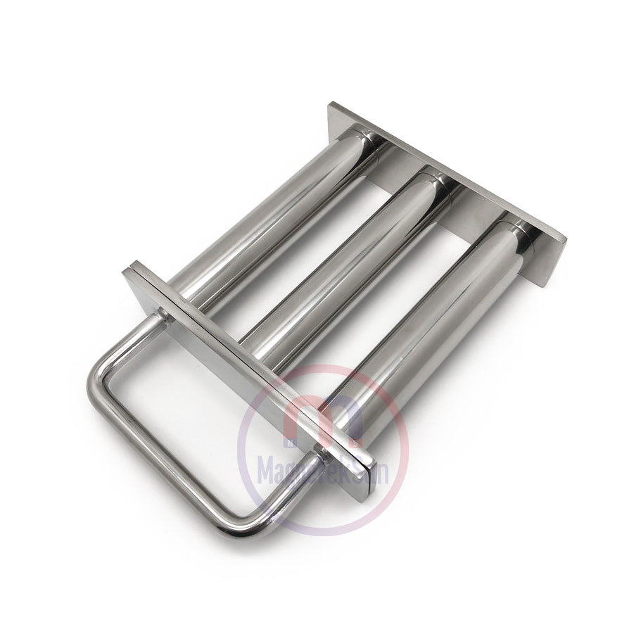 290x290 mm Chrome-Handled, Easy-to-Clean (Extra-Coated) Neodymium Grid Magnet