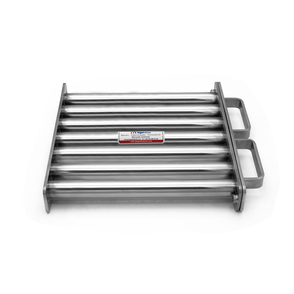300x300 mm 7-Bar Grid Magnet with Extra Cover – Food Contact Safe – Certified