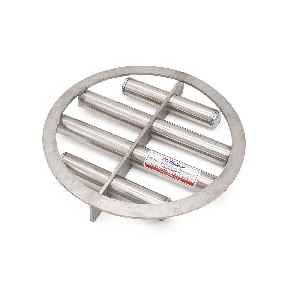 Ø300 mm Ferrite Magnet Magnetic Separator Grid