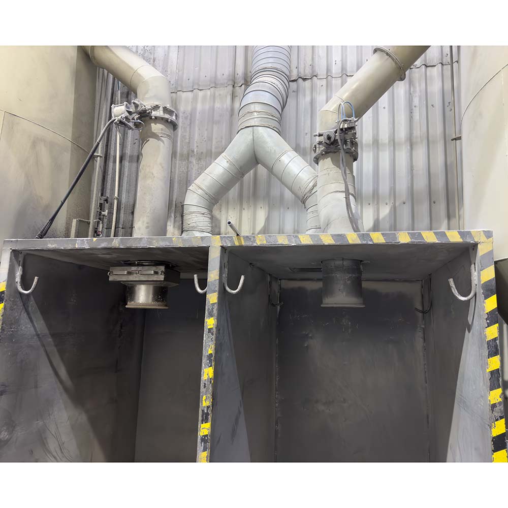 Ø300 mm Magnetic Separator with Inlet and Outlet Drawers - Completely Stainless and Gauss Certified