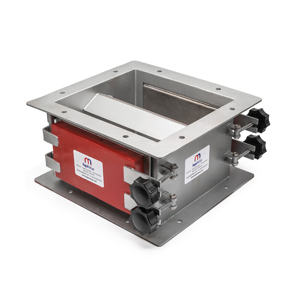 300x300 mm Inlet and Outlet Double Magnetic Plate, Directional Separator