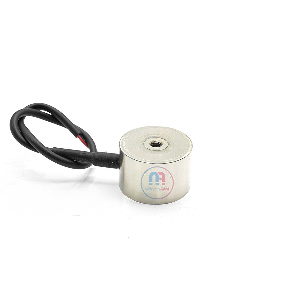 Ø30x20 mm 24V Electromagnet – 25–50 kg Holding Force for Electromechanical Lock and Automation Systems