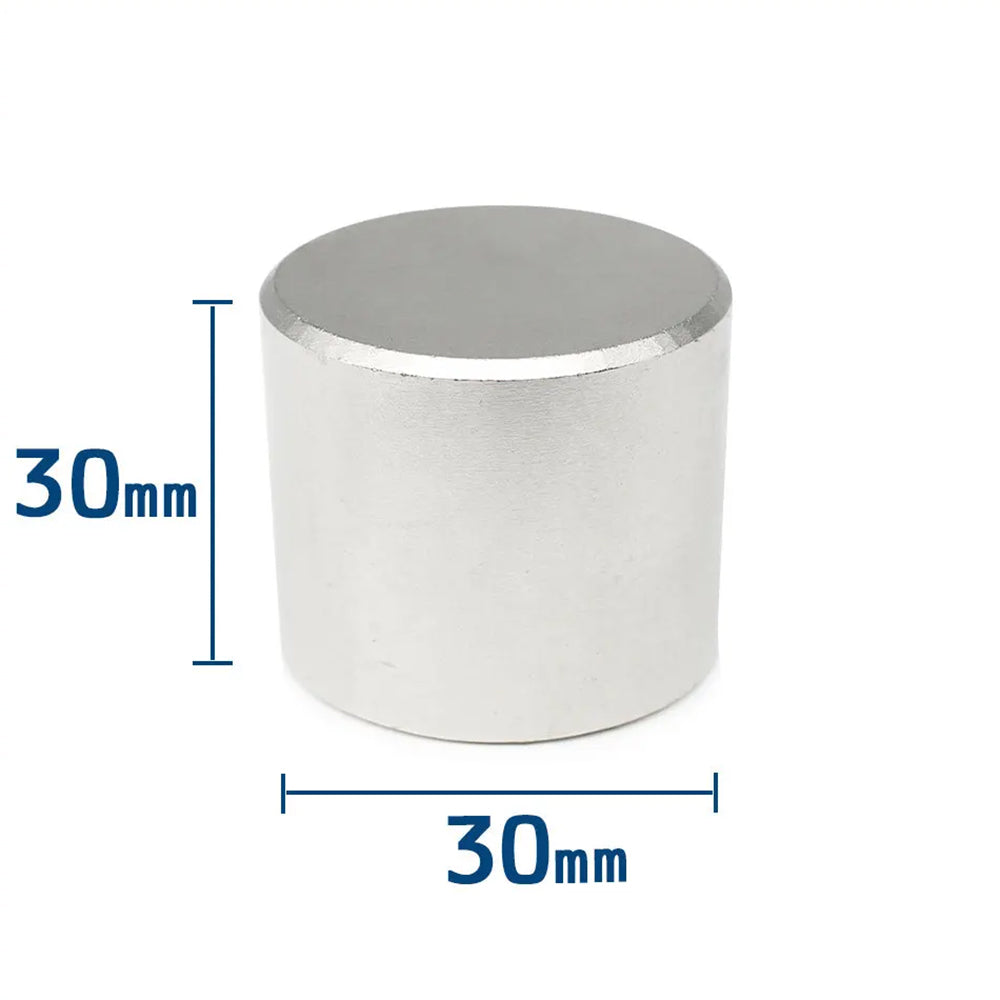 Ø30x30 mm Neodymium Magnet (Diameter 30 mm, Thickness 30 mm)