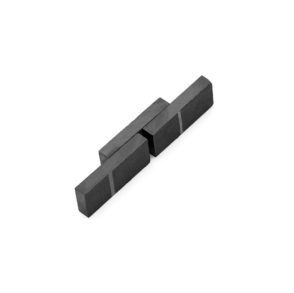 32x13.5x5 mm Y35 Ferrite Magnet - Lateral Pole