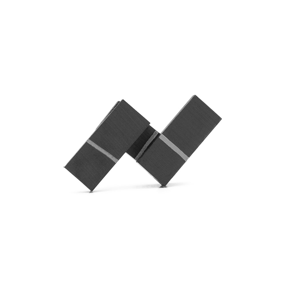 32x13.5x5 mm Y35 Ferrite Magnet - Lateral Pole