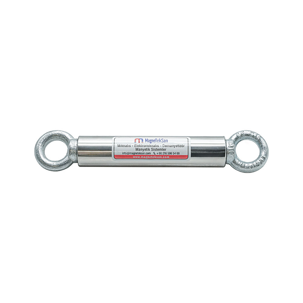 Ø32x150 mm Neodymium Magnetic Rod 10000 Gauss M10 Threaded Sealed Type