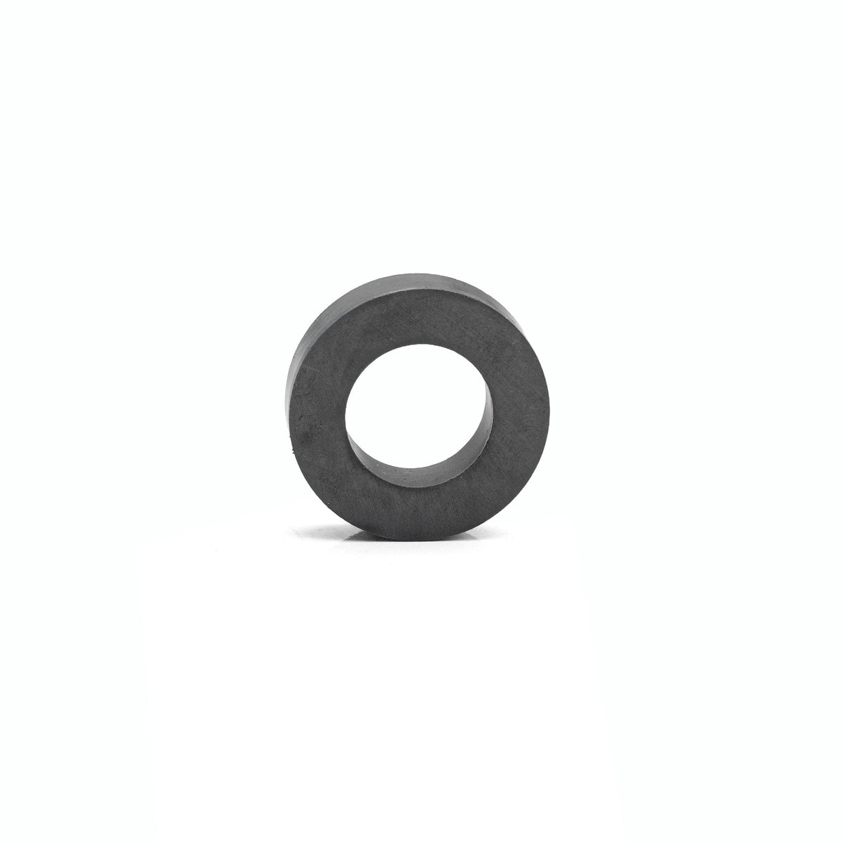 Ø32x18x8 mm Y35 Ring Ferrite (Coal) Magnet