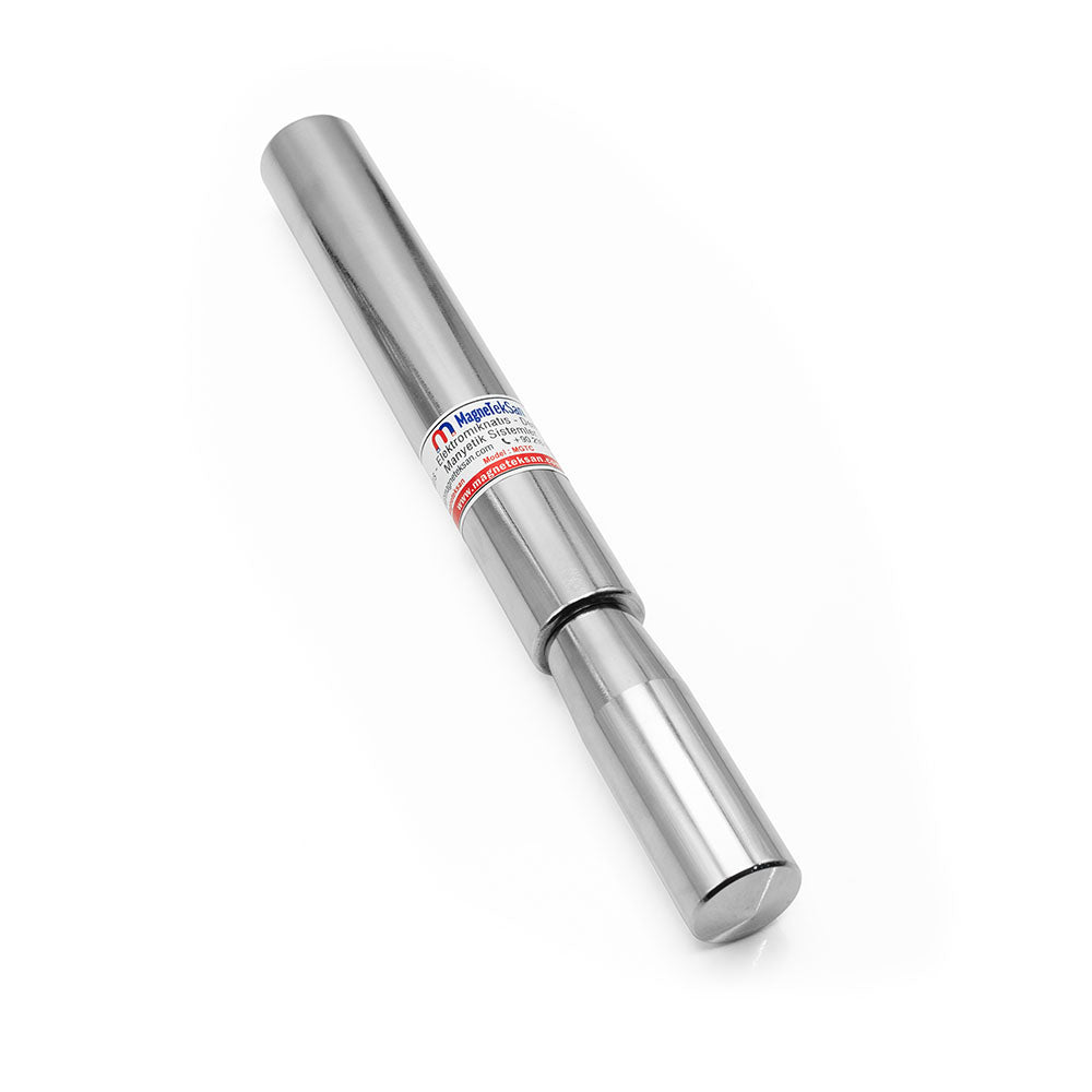 Ø32x200 mm - Neodymium Magnetic Rod Magnet with Stainless Steel Handle