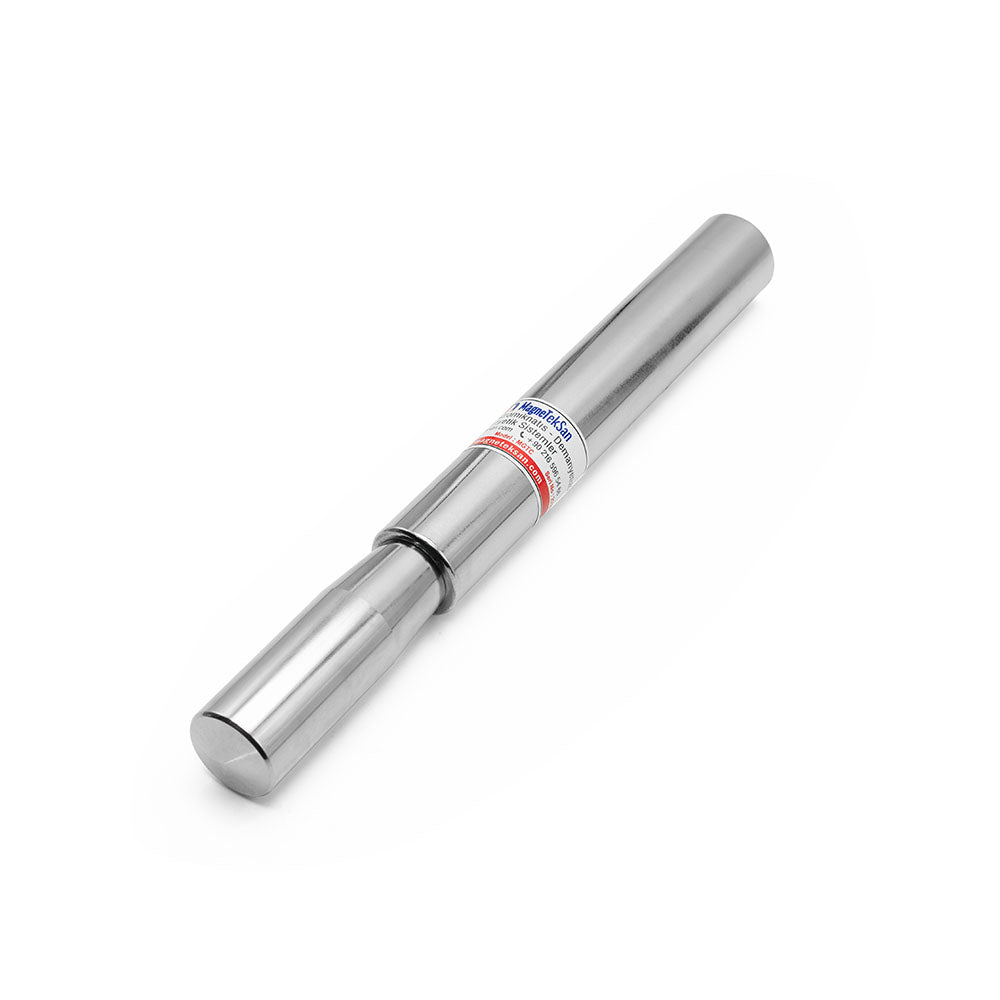 Ø32x200 mm - Neodymium Magnetic Rod Magnet with Stainless Steel Handle