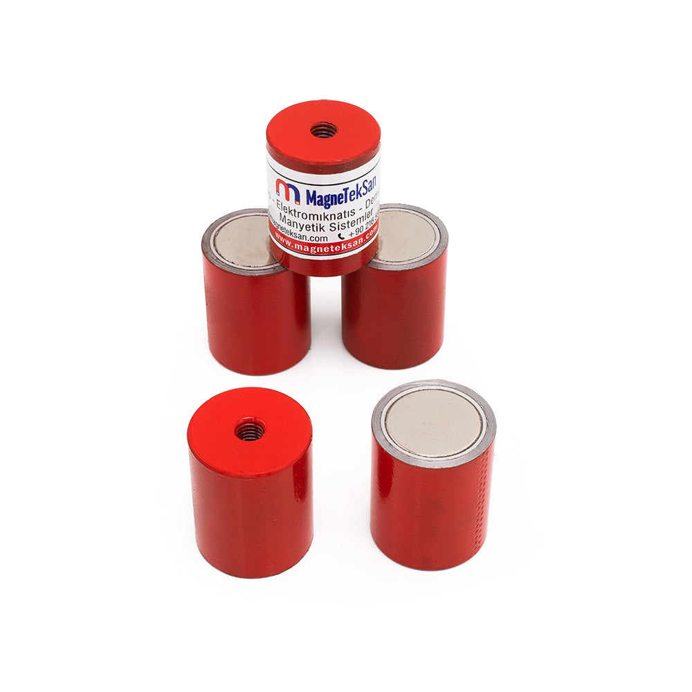 Ø32x40 mm Strong Pot Magnet - 34 kg Pull Force