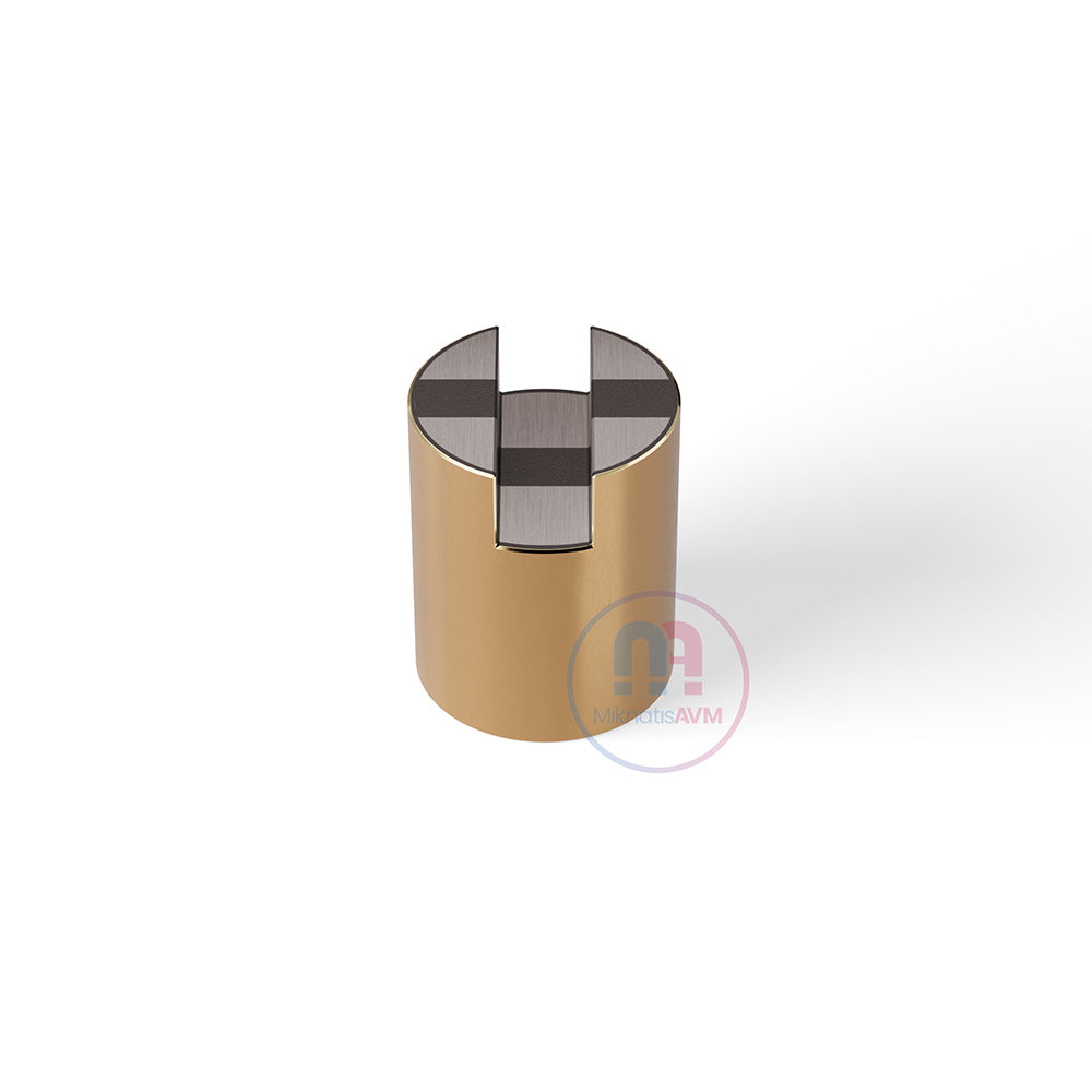 Ø32x40 mm Channel Type Blind Brass Pot Magnet