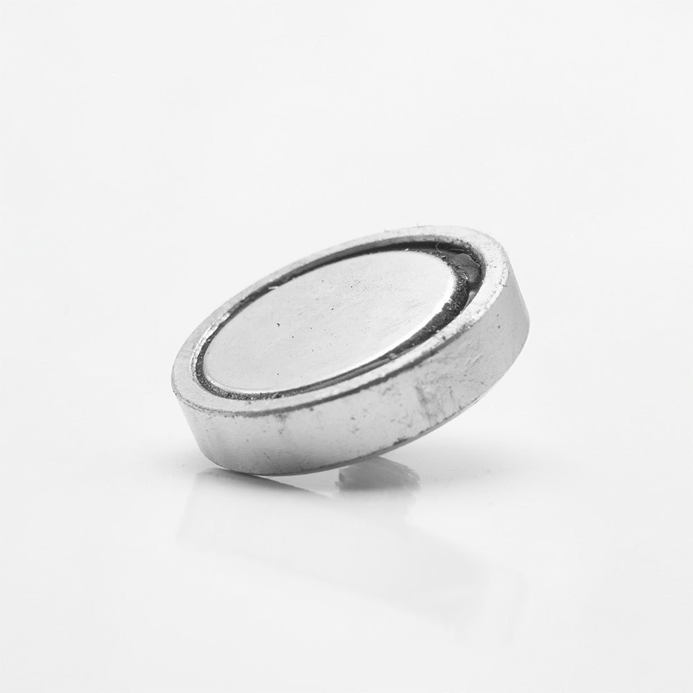 Ø32x7 mm M6x6 mm Male Connector Neodymium Pot Magnet – High Attraction Force, Compact Design, Industrial Quality