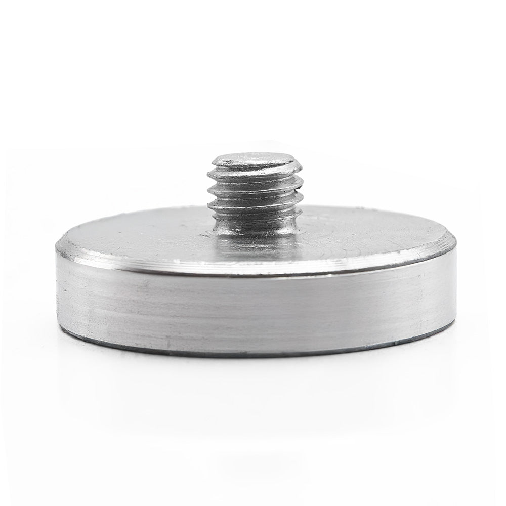Ø32x7 mm M6x6 mm Male Connector Neodymium Pot Magnet – High Attraction Force, Compact Design, Industrial Quality