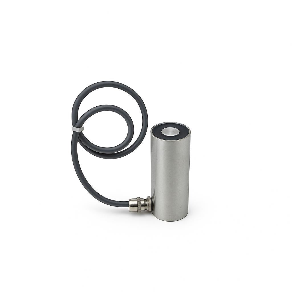 Ø35x105 mm 24V Electromagnet – Industrial Type with M8 Connection and Deep Magnetic Field