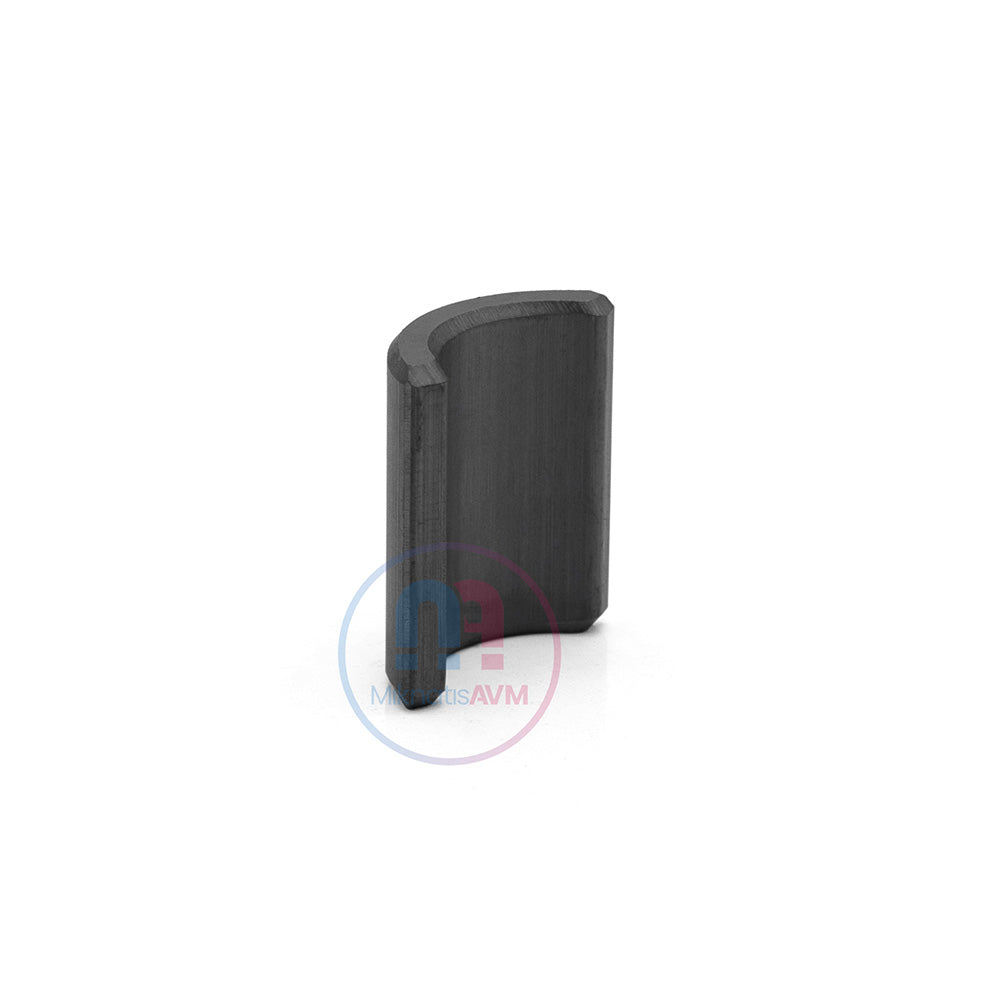 35.5x40 mm Half-Moon Arc Magnet (Outer Pole N)